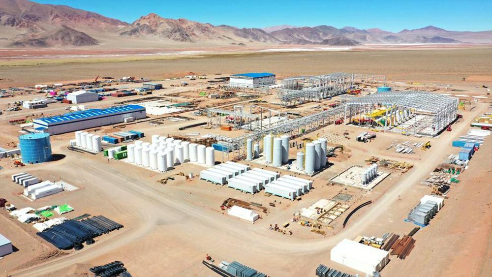 Eramine tendrá lista para julio la planta de producción de carbonato de litio