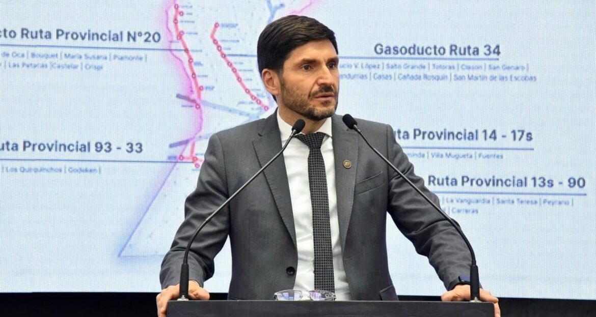 Pullaro impulsa su propia red de gasoductos para llevar gas natural a la industria santafesina